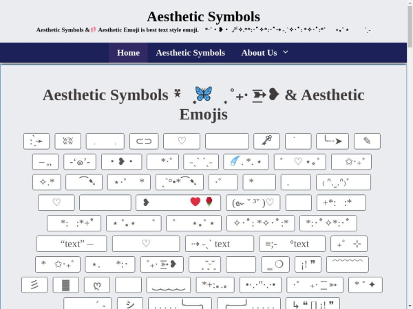 aestheticsymbols.us