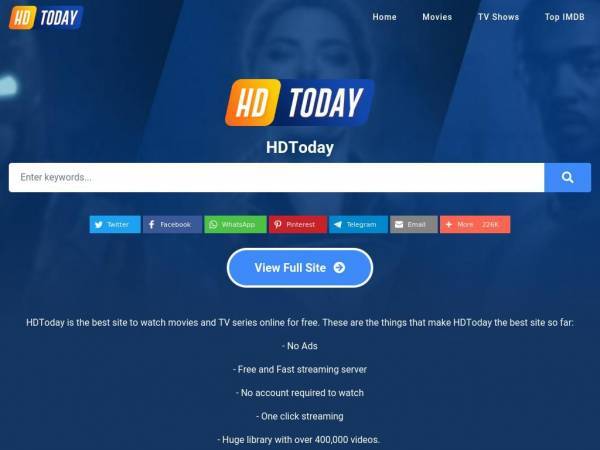 hdtoday.tv
