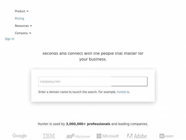 hunter.io