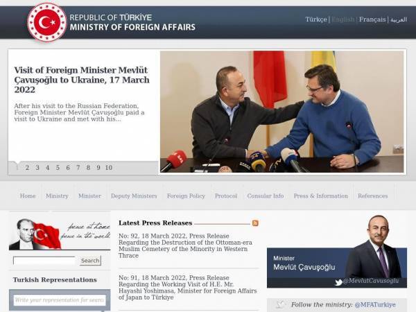 mfa.gov.tr