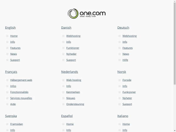 one.com