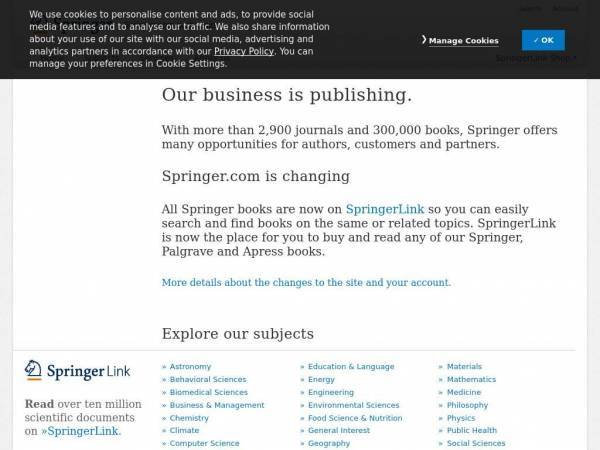 springer.com