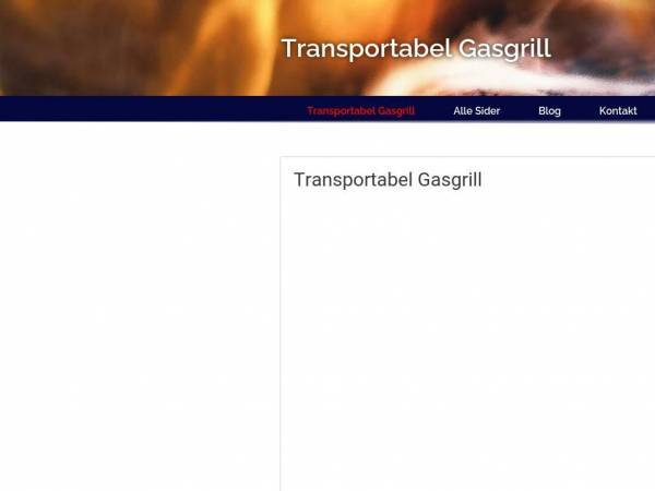 transportabel-gasgrill.dk