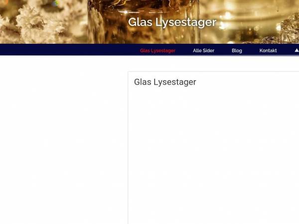 glas-lysestager.dk