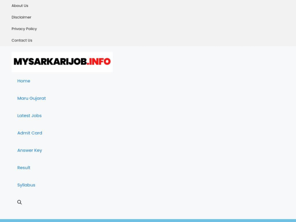 mysarkarijob.info