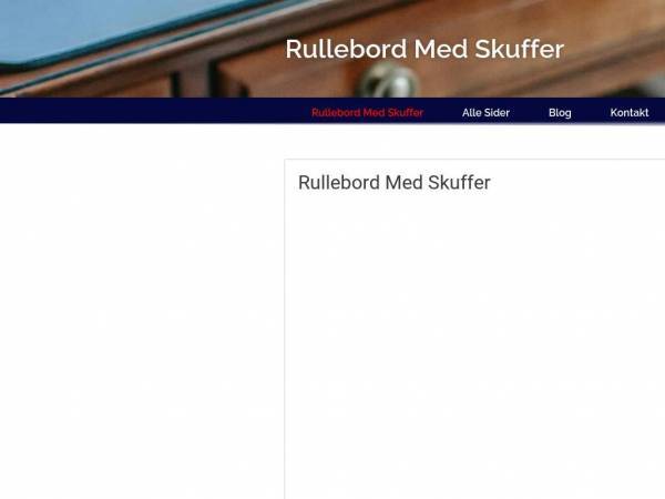 rullebord-med-skuffer.dk