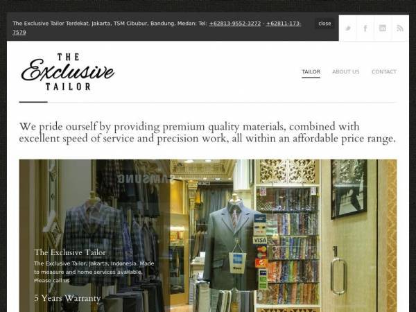 theexclusivetailor.com