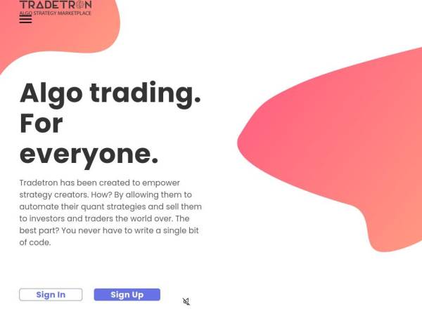 tradetron.tech