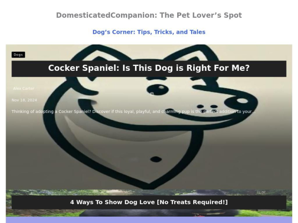 domesticatedcompanion.com