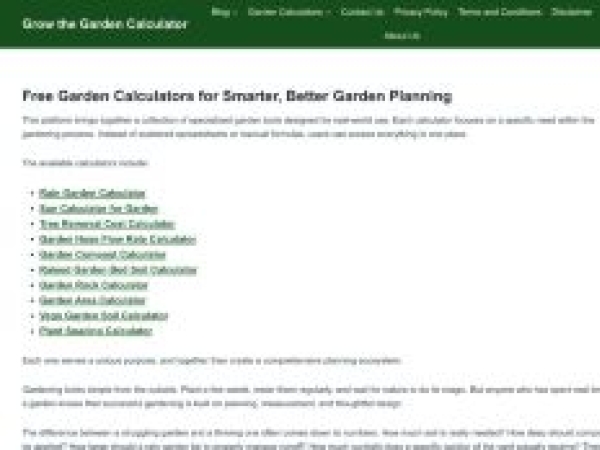 growthegardencalculator.com