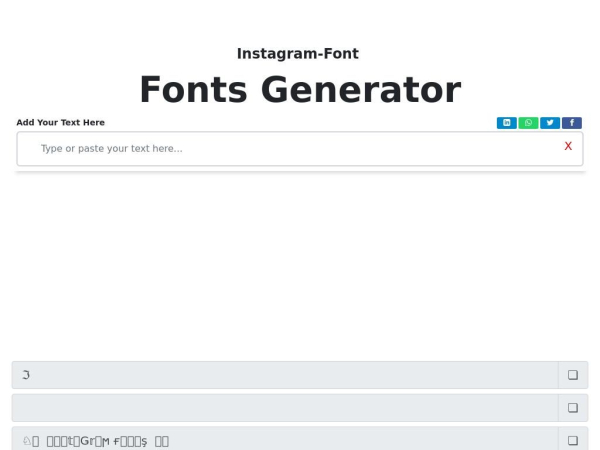 instagram-font.com