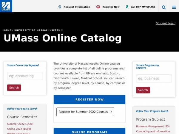 umassonline.net