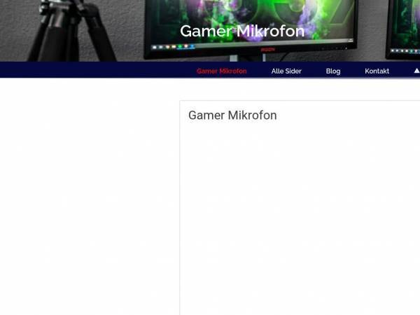 gamer-mikrofon.dk