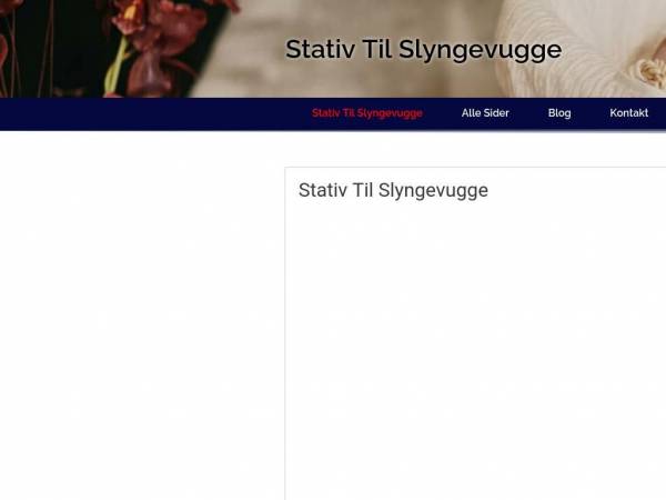 stativ-til-slyngevugge.dk