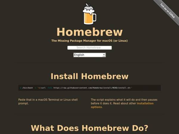 brew.sh