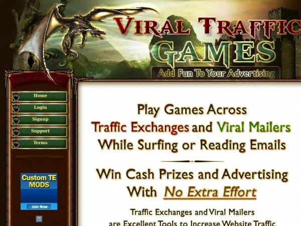 viraltrafficgames.com