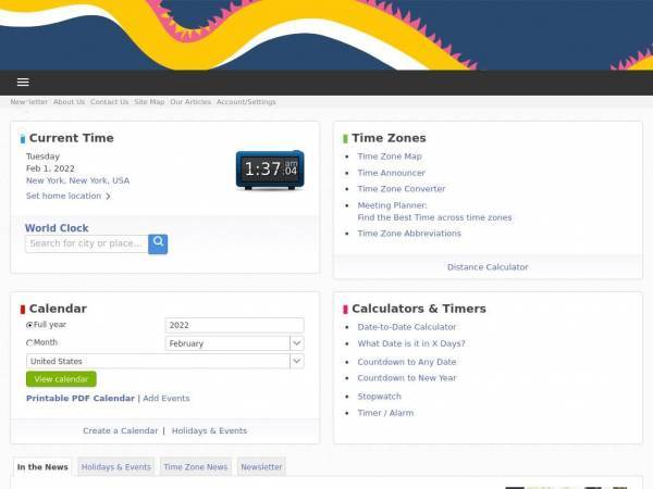 timeanddate.com